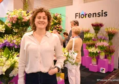 Anne Vromans of Florensis with highlights for the Lisianthus, the Celebrich 2 White and the Celebrich Queen. Florensis alone produces the young plants and handles sales both itself and through distributors.